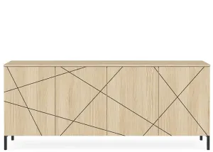 DD Axis 4 Door Credenza Buffet thumbnail 1
