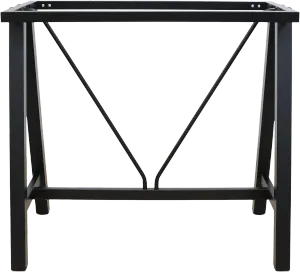 FL Durafurn A Shape Hospitality Steel Outdoor Table Base thumbnail 4