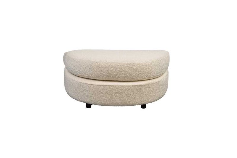 VI Orlando Fabric Upholstered Ottoman