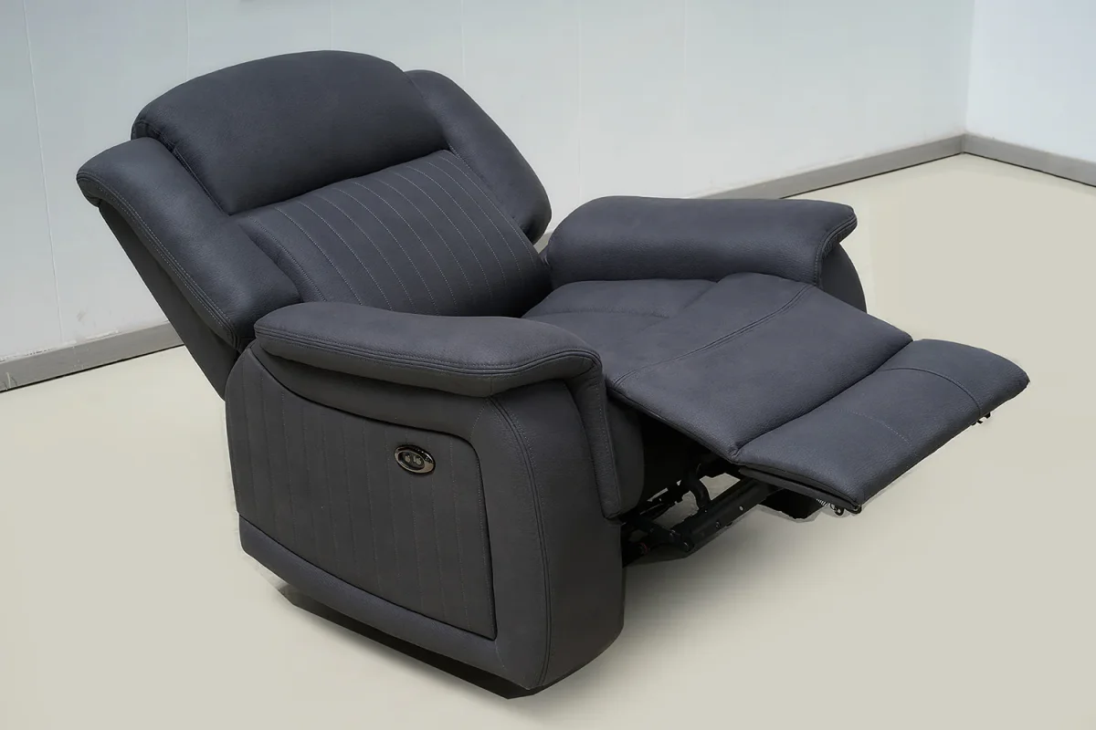 BT Paragon Fabric Upholstered Power Motion Electric Recliner Lounge