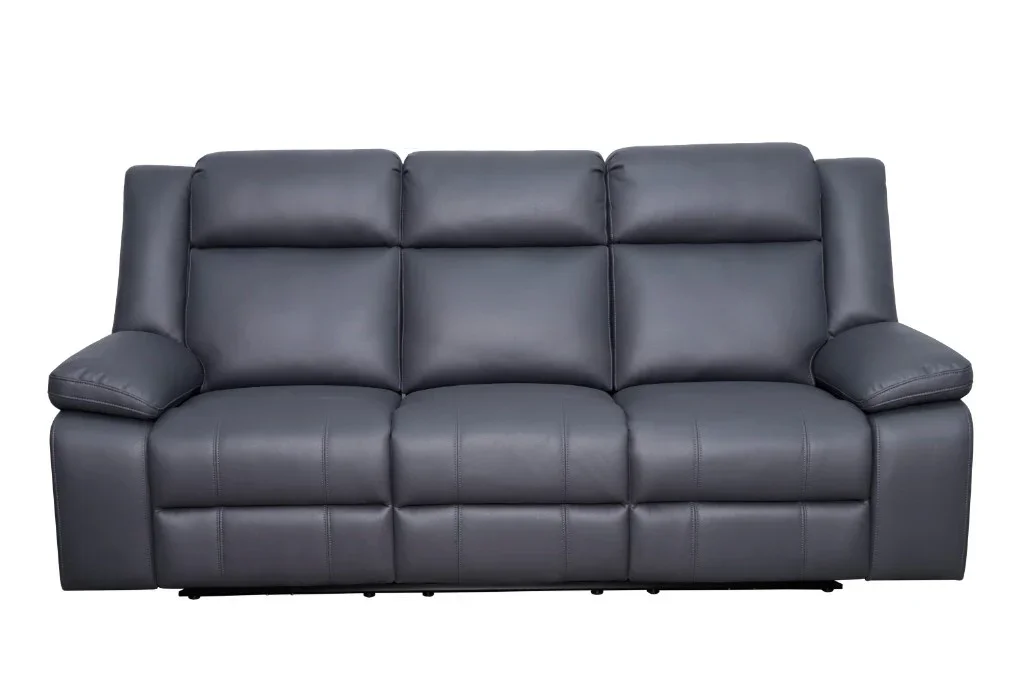 VI Cooper Fabric Upholstered 3 Seater Electrical Recliner Lounge