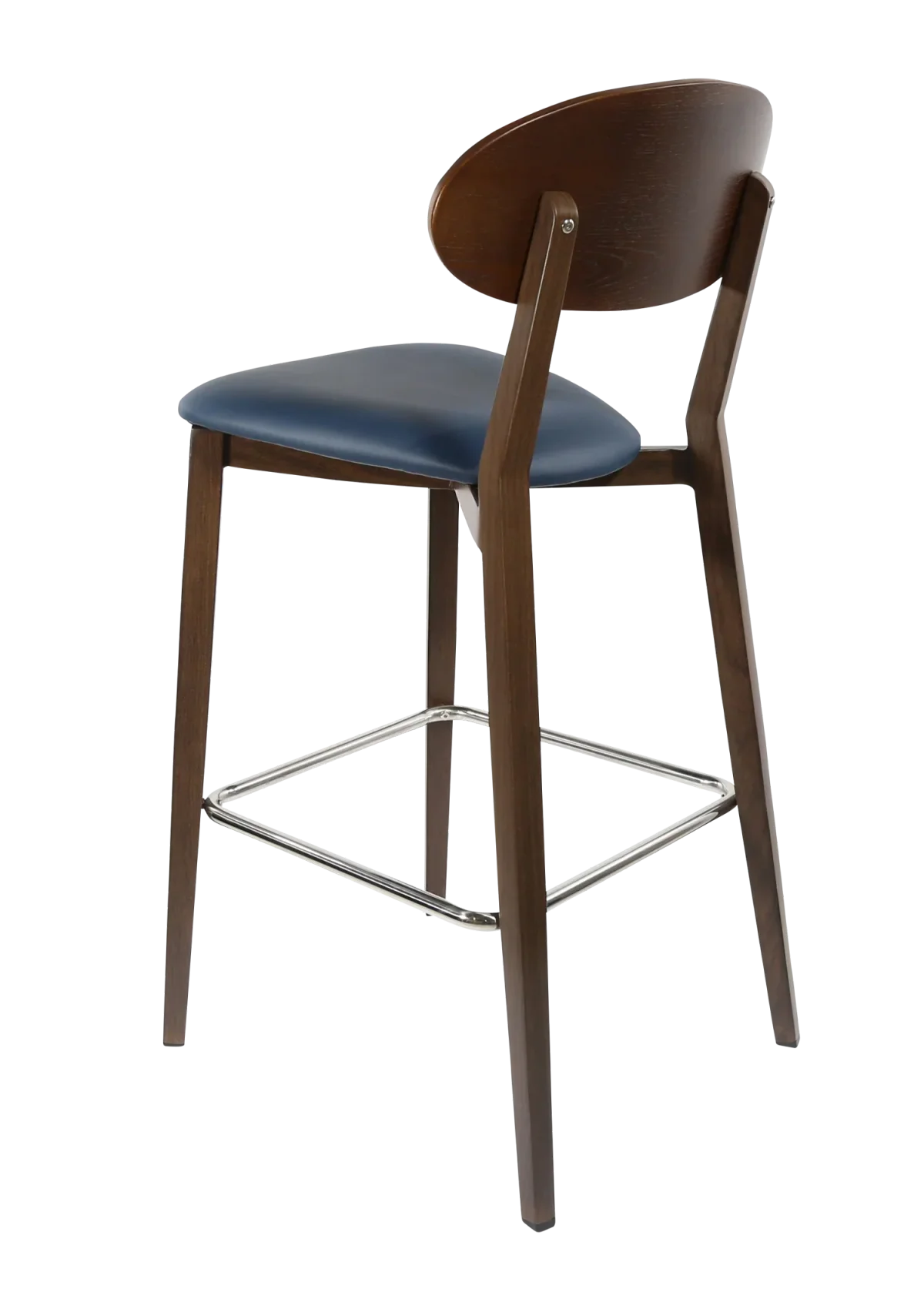 FL Atlanta Upholstered Seat Aluminium Frame Hospitality Barstool
