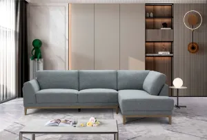 VI Eton Fabric Upholstered 3 Seater Sofa with Chaise thumbnail 2