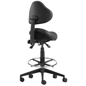 ST Stage PU Upholstered Industrial Drafting Stool thumbnail 2