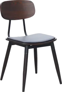 FL Austin Vinyl Seat Steel Legs Hospitality Dining Chair thumbnail 2