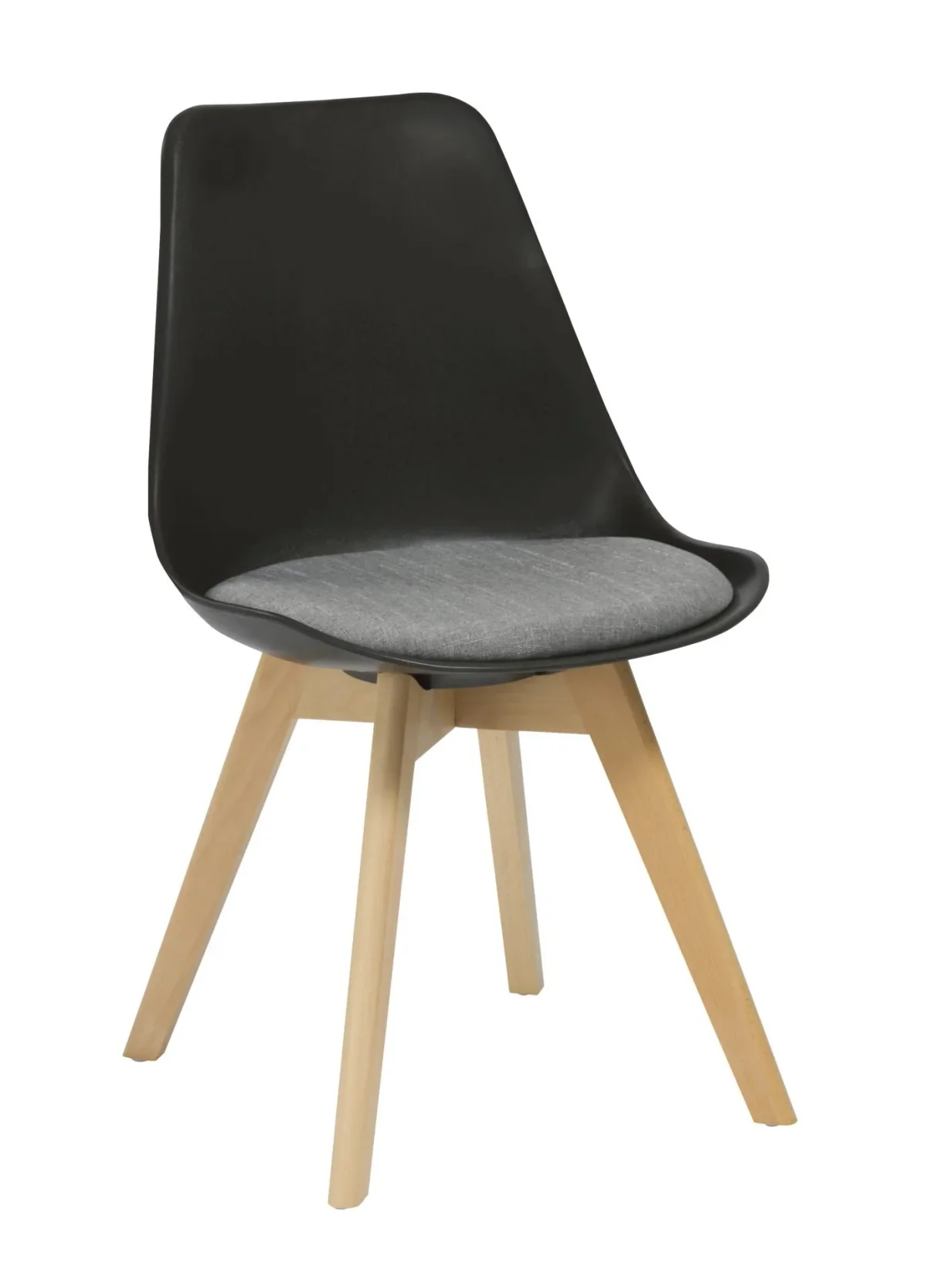 RL Virgo Timber 4 Leg Fabric Upholstered Seat Breakout Chair