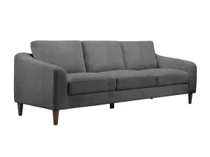 VI Lily Fabric Upholstered Timber Leg 3 Seater Sofa thumbnail 6