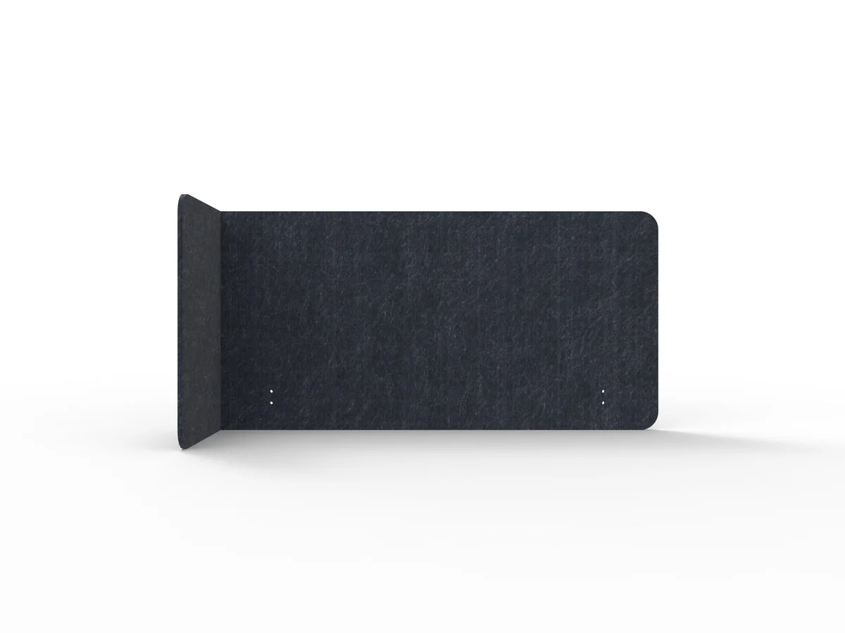 RL Acouline  Quarter Left End Wrap Screen for Workstation