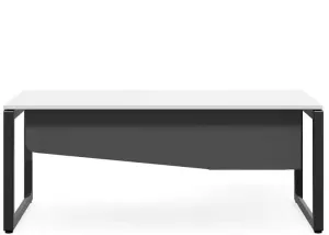 DD Forum Metal Leg Desk with Modesty thumbnail 1