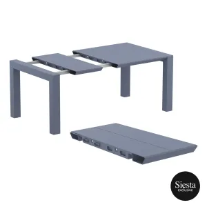 FL 7 Piece Vegas Outdoor Extendable Dining Table Setting with Artemis Armchair thumbnail 11