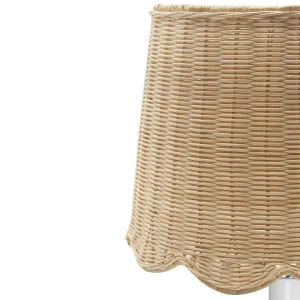 SH Scallop Rattan Shade Lamp (Set 2) thumbnail 2