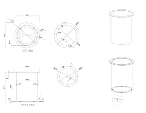 RL Drum Base Round Meeting Table Frame thumbnail 5