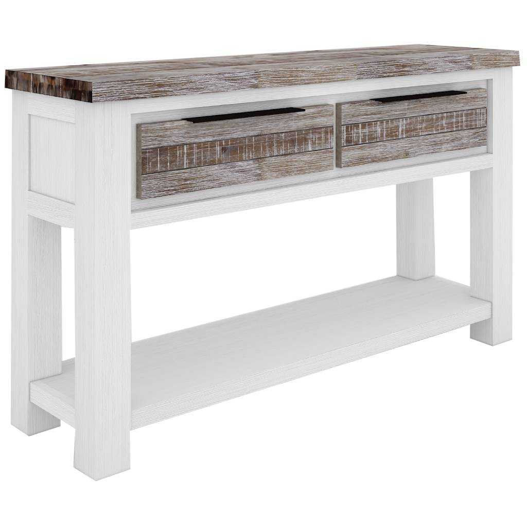 VI Homestead Solid Timber Console Table with 2 Drawers