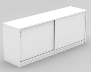 GP OMsystem Commercial Office Sliding Door Buffet Credenza thumbnail 3