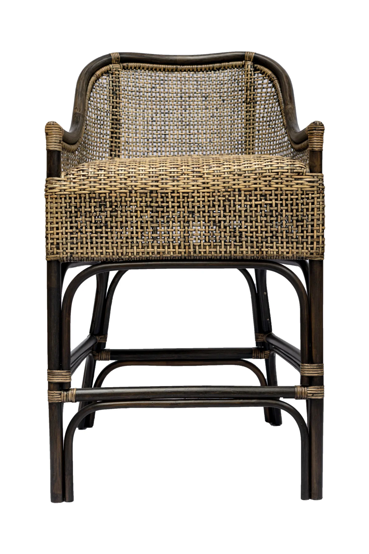 CR Albany Natural Rattan Counter Stool