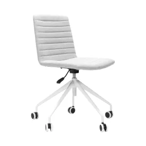 RL Pixel Swivel Fabric Upholstered Breakout and Meeting Chair thumbnail 4