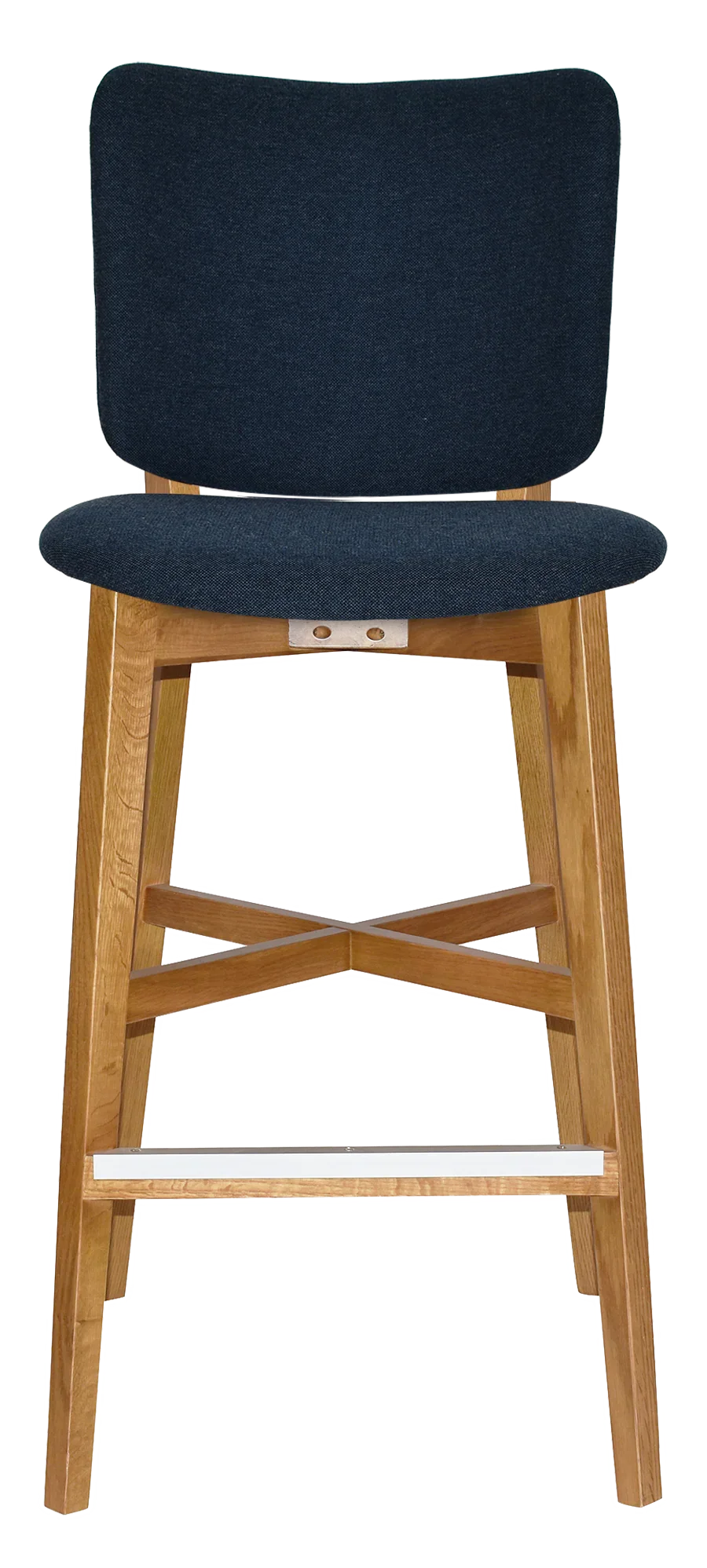 EZ STOOL DAKOTA UPH 2 LIGHTOAK - GRAVITY NAVY
