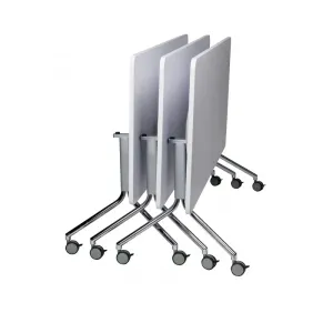 MA Flip Up & Folding Rectangular Table with Castors thumbnail 5