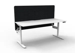 RL Halo Plus Motorized Height Adjustable Desk with Black Eco Panel Screen thumbnail 9