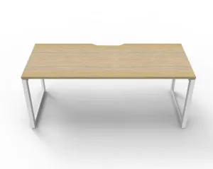RL Infinity Loop Leg Single User Straight Desk thumbnail 6