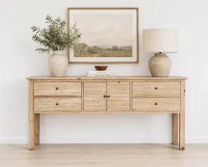 CR Sonoma Solid Timber 4 Drawer 2 Door Buffet thumbnail 8