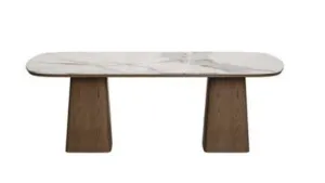 BT Soraya 9pce 2.4m Dining Table with Italia Leather Chair Kit thumbnail 3