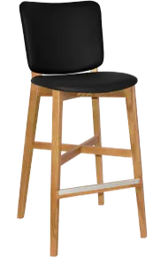 EZ STOOL DAKOTA UPH 2 LIGHTOAK - GRAVITY NAVY thumbnail 4