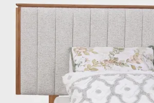 MD Prado Solid Timber Fabric Upholstered King Bed thumbnail 4