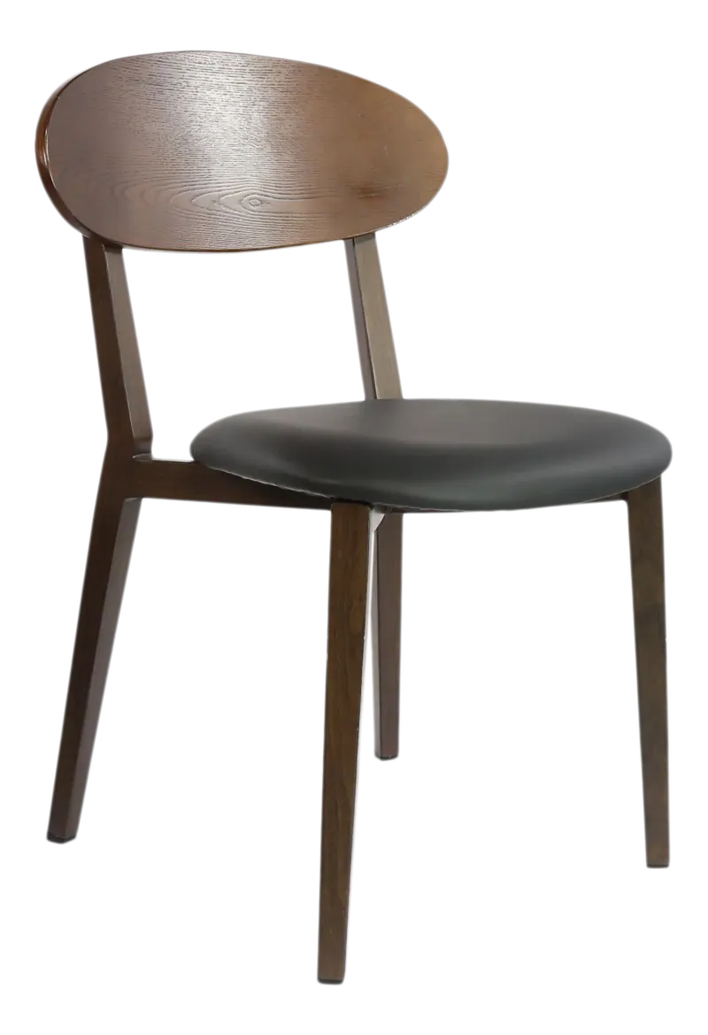 FL Atlanta Vinyl Upholstered Seat Hospitality Stackable Dining Chair