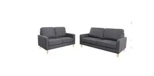 EL Coronel 2.5+2 Seater Fabric Sofa Set thumbnail 1