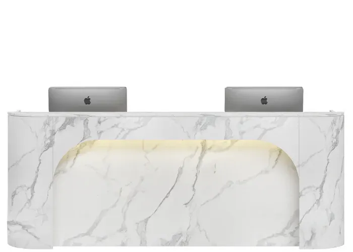 DD Oatley Curved End Premium Reception Counter