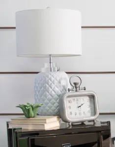 DA Island Gloss Ceramic Base Table Lamp thumbnail 2