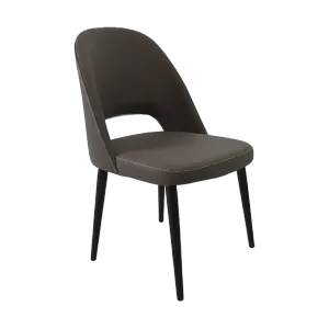 FL Orleans Fabric Upholstered Aluminium Legs Hospitality Dining Chair thumbnail 2