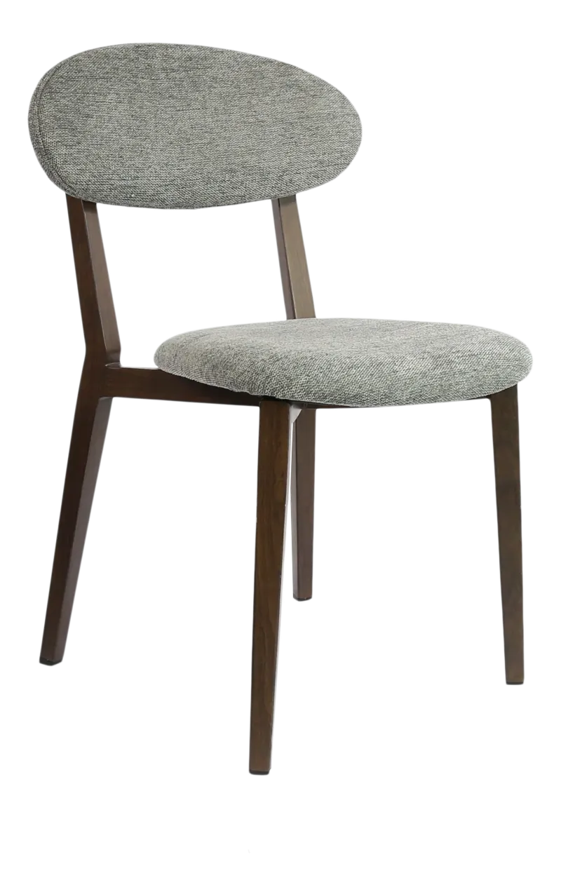 FL Atlanta Fabric Upholstered Hospitality Stackable Dining Chair