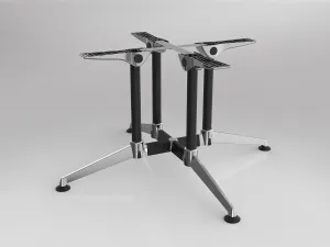 OL Modulus Metal Round or Square Meeting Table Frame thumbnail 2