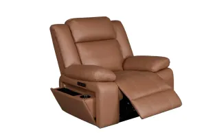 VI Cooper Fabric Upholstered Single Seater Electric Recliner Lounge thumbnail 5