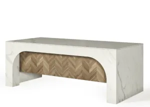 DD Tatum Marble Board Executive Desk thumbnail 2