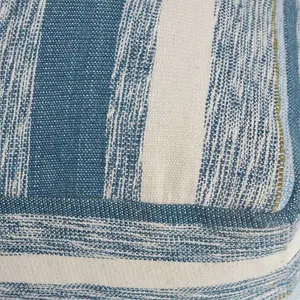 SH Spring Fabric Upholstered Square Outdoor Ottoman thumbnail 2