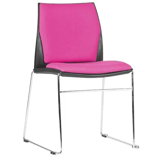 ST Vinn Upholstered Sled Base Stackable Visitor Chair