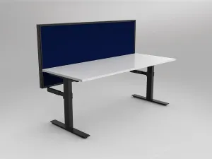 OL Agile 1 Person Workstation with 50mm Central Divider Screen thumbnail 18