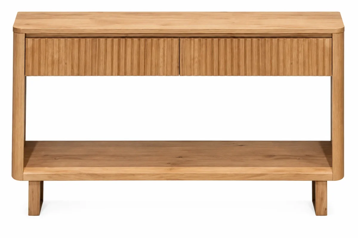 MD Oscar Solid Timber 2 Drawer Hall Table