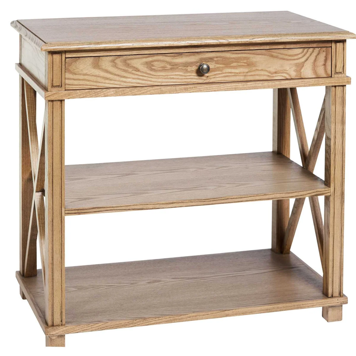 SH Mateo Solid Timber 1 Drawer Large Bedside Table