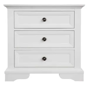 VI Sala Solid Timber 3 Drawer Bedside Table thumbnail 2