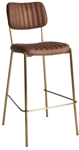 EZ STOOL KANSAS BLACK - EASTWOOD TAN (BACK & SEAT) thumbnail 20
