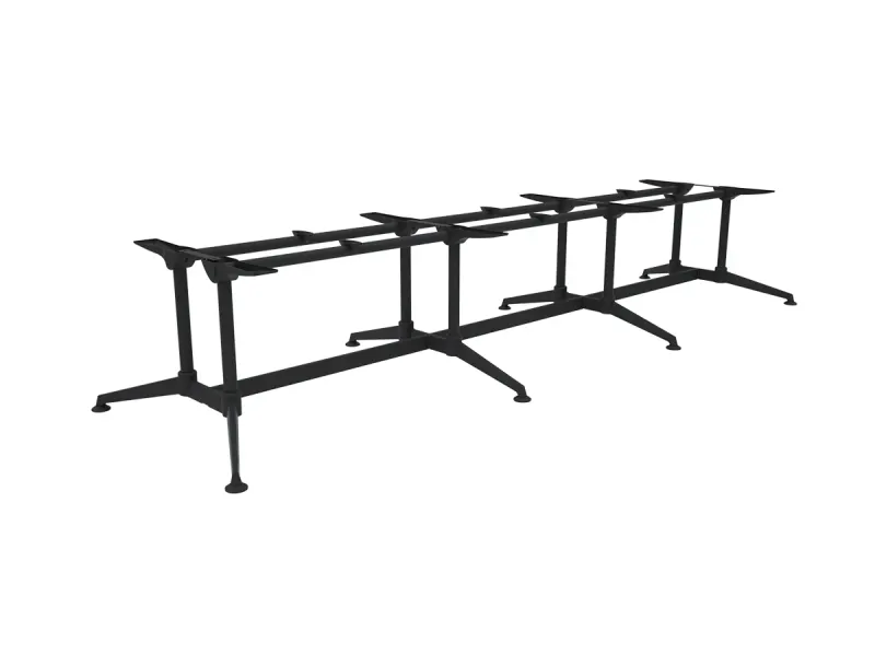 OL Modulus Twin Post Triple Span Meeting Table Frame