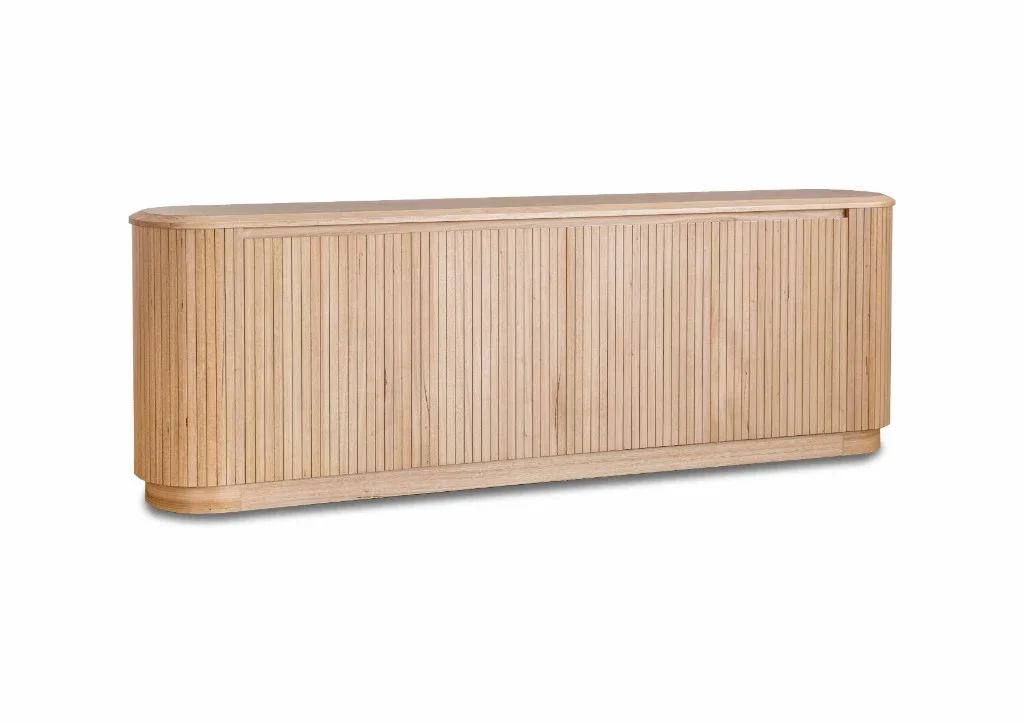 VI Adsila Solid Timber 4 Door Buffet