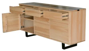 VI Dorian Solid Timber 3 Door 3 Drawer Buffet thumbnail 2