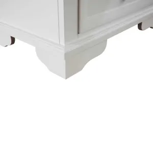 VI Sala Solid Timber 3 Drawer Bedside Table thumbnail 4