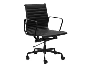 DD Berkeley Boardroom Chair in Black Base & Black Seat thumbnail 1