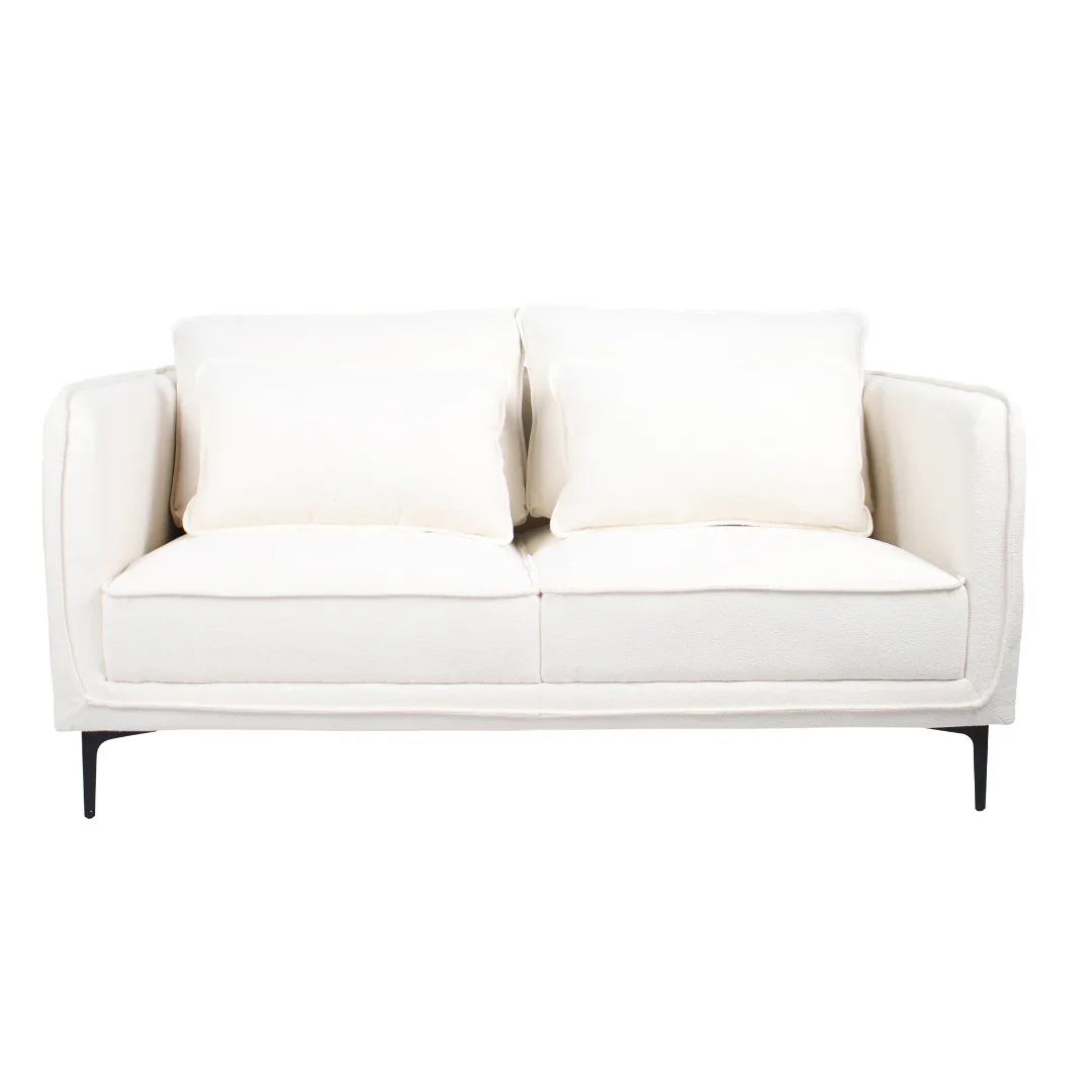 BT Cheswick 2 Seater Sofa Antique White Boucle Fabric